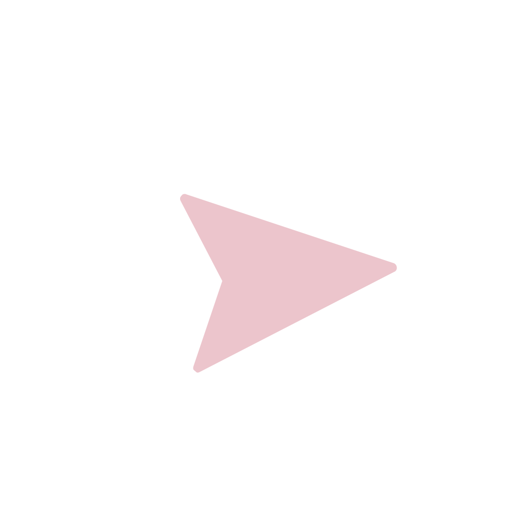 Mail arrow on pink